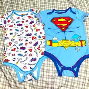 Superman bundle of bodysuits 24M